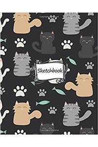 Cat Pattern Sketchbook