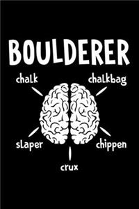 BOULDERN Notizbuch