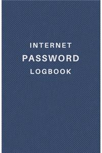 Internet Password Logbook