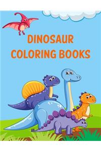 Dinosaur Coloring Books: Dinosaur Coloring Books, Dinosaur Coloring Book Toddler, 50 Pages 8.5"x 11"