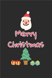 Merry Christmas and happy new year journal notebook