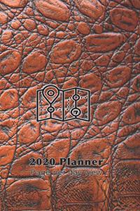 2020 planner page per day view