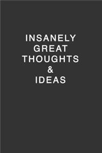 insanely great thoughts & ideas January