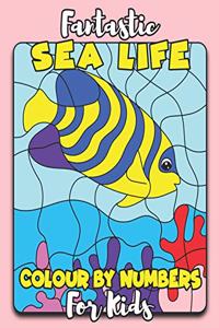 Fantastic Sea Life Color By Number for Kids
