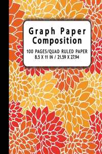 Graph Paper Composition Notebook