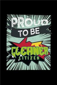 Proud to be cleaner citizen