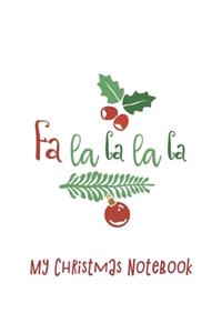 My Christmas Notebook