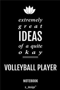 Notebook for Volleyball Players / Volleyball Player