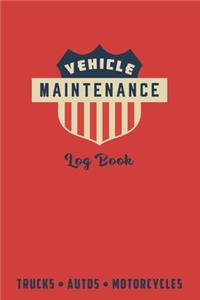 Vehicle Maintenance Log Book