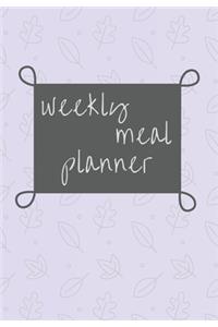 Weekly Meal Planner