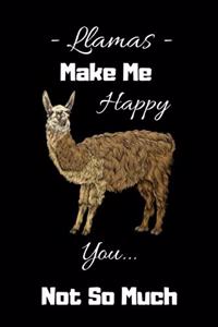 Llamas Make Me Happy You Not So Much