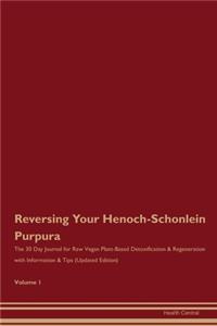 Reversing Your Henoch-Schonlein Purpura