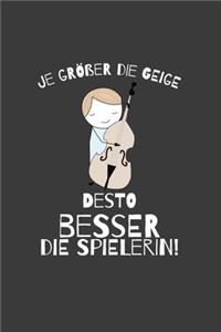 Je größer die Geige desto besser die Spielerin