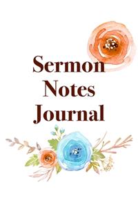Sermon Notes Journal