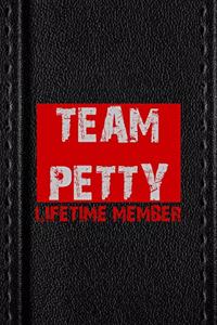 Team Petty Lifetime Member