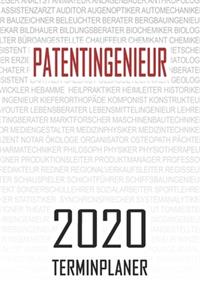 Patentingenieur - 2020 Terminplaner