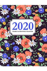 2020 Yearly and Monthly Planner
