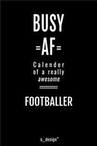 Calendar 2020 for Football Players / Footballer