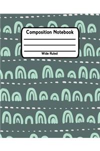 Composition Notebook Wide Ruled