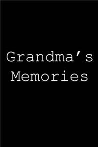 Grandma's memories