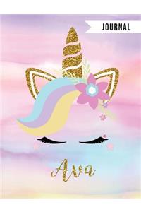 Ava Unicorn Magic Journal