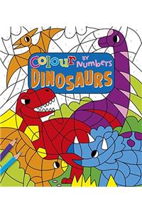 Colour by Numbers: Dinosaurs