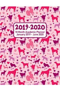 2019 - 2020 - 18 Month Academic Planner - January 2019 - June 2020
