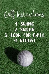 Golf Instructions
