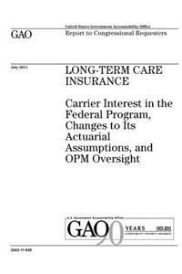 Long-term care insurance