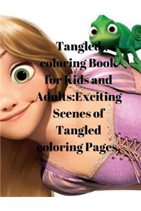 Tangled Coloring Book for Kids and Adults