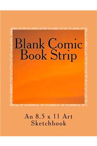 Blank Comic Book Strip