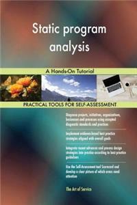 Static program analysis