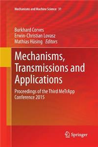 Mechanisms, Transmissions and Applications