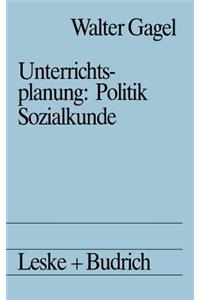 Unterrichtsplanung: Politik/Sozialkunde