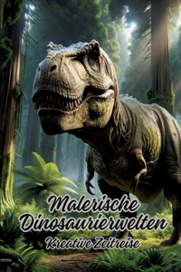 Malerische Dinosaurierwelten