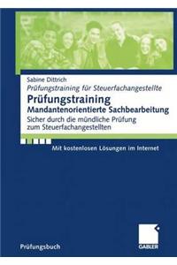 Prüfungstraining Mandantenorientierte Sachbearbeitung