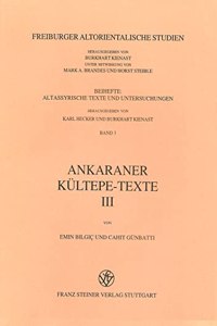 Ankaraner Kultepe-Texte III