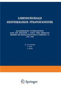 Lebensschicksale Geisteskranker Strafgefangener: Katamnestische Untersuchungen Nach Den Berichten L. Kirn's Über Ehemalige Insassen Der Zentralstrafanstalt Freiburg I. B. (1879-1886)