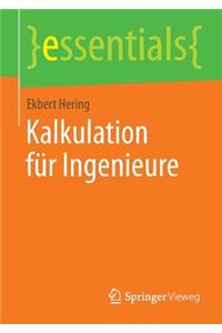 Kalkulation Für Ingenieure