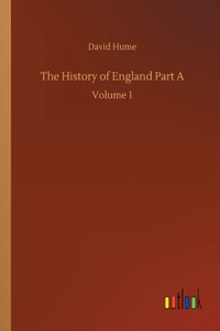 History of England Part A
