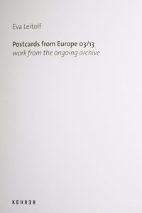 Postcards from Europe 03/13