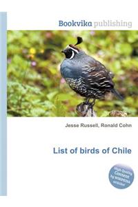 List of Birds of Chile