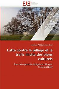 Lutte Contre Le Pillage Et Le Trafic Illicite Des Biens Culturels