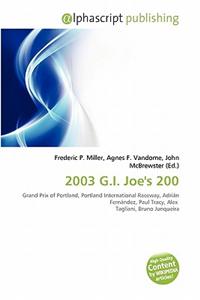 2003 G.I. Joe's 200