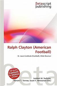 Ralph Clayton (American Football)