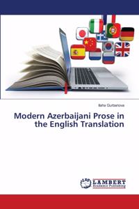 Modern Azerbaijani Prose in the English Translation