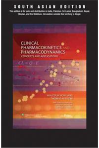 Clinical Pharmacokinetics And Pharmacodynamics Concepts And Application 4/ed