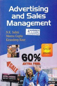 Advertising and Sales Management M.Com. 4th Sem. Pb.