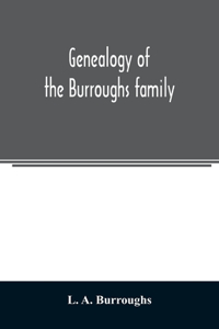 Genealogy of the Burroughs family