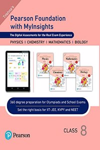 Pearson Foundation with Myinsights For Class 8 | First Edition | By Pearson